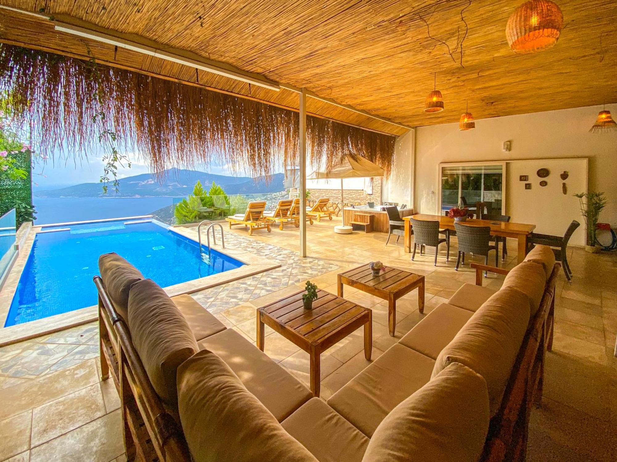 Villa Panorama Kalkan Jilda Livya Exteriör bild