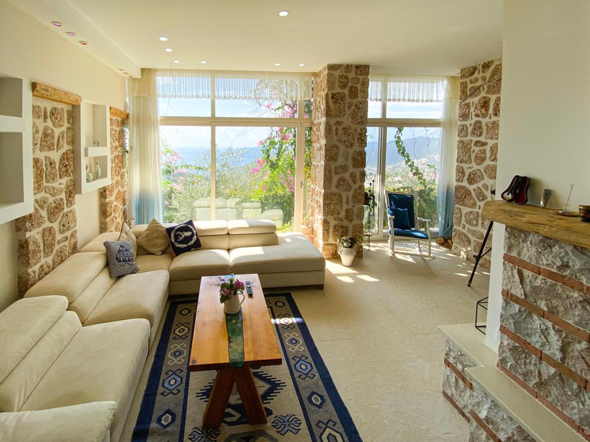 Villa Panorama Kalkan Jilda Livya Exteriör bild
