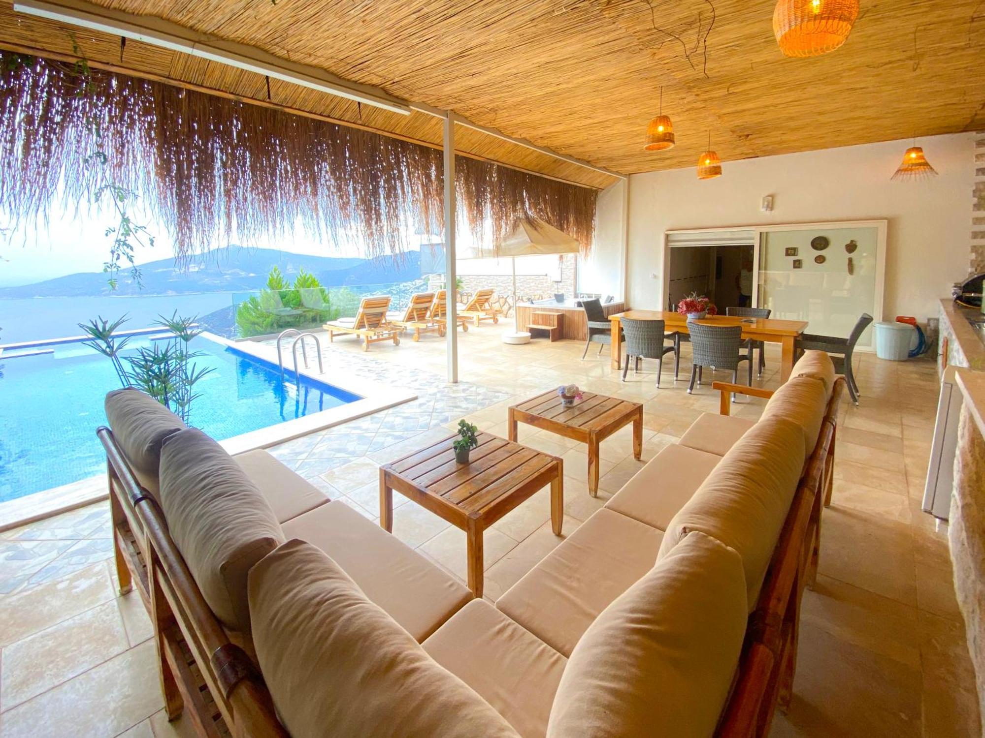 Villa Panorama Kalkan Jilda Livya Exteriör bild