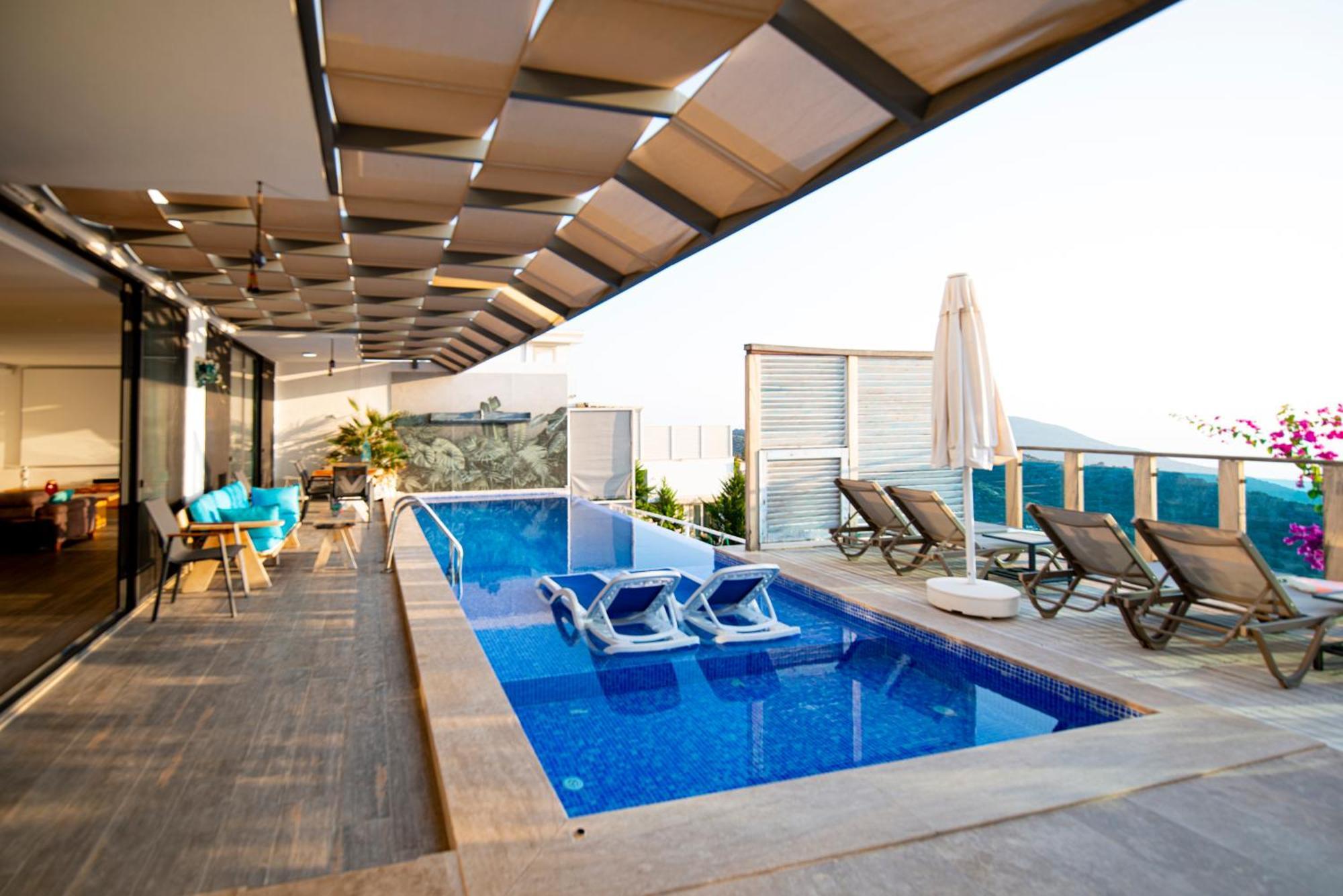 Villa Panorama Kalkan Jilda Livya Exteriör bild
