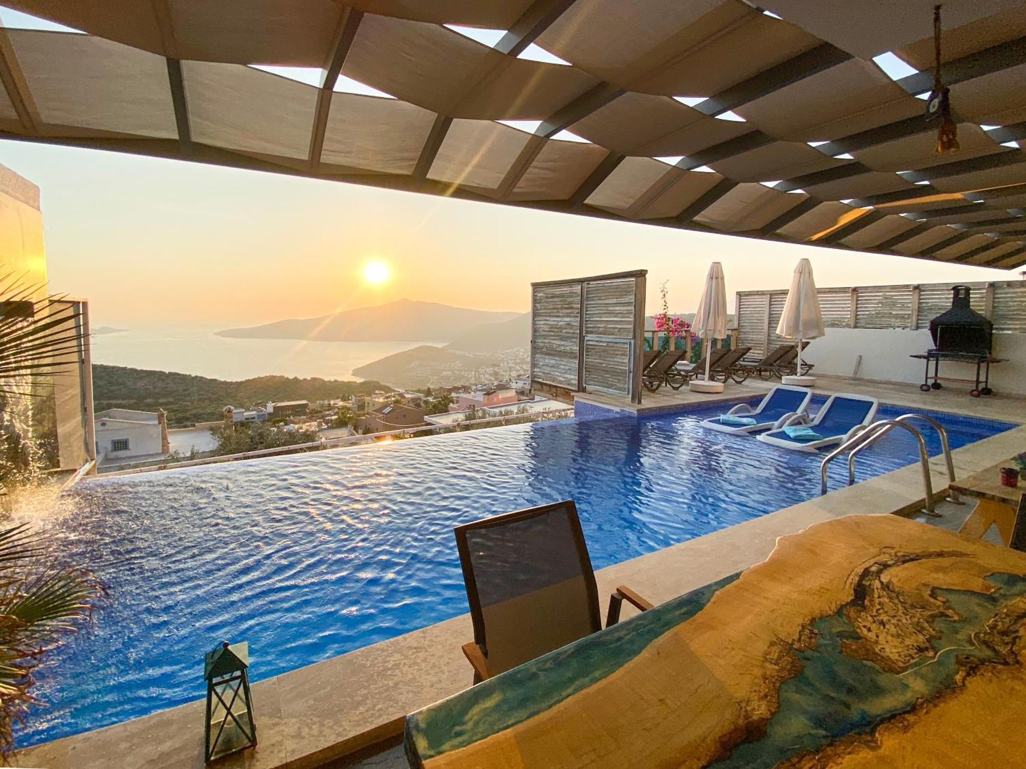 Villa Panorama Kalkan Jilda Livya Exteriör bild